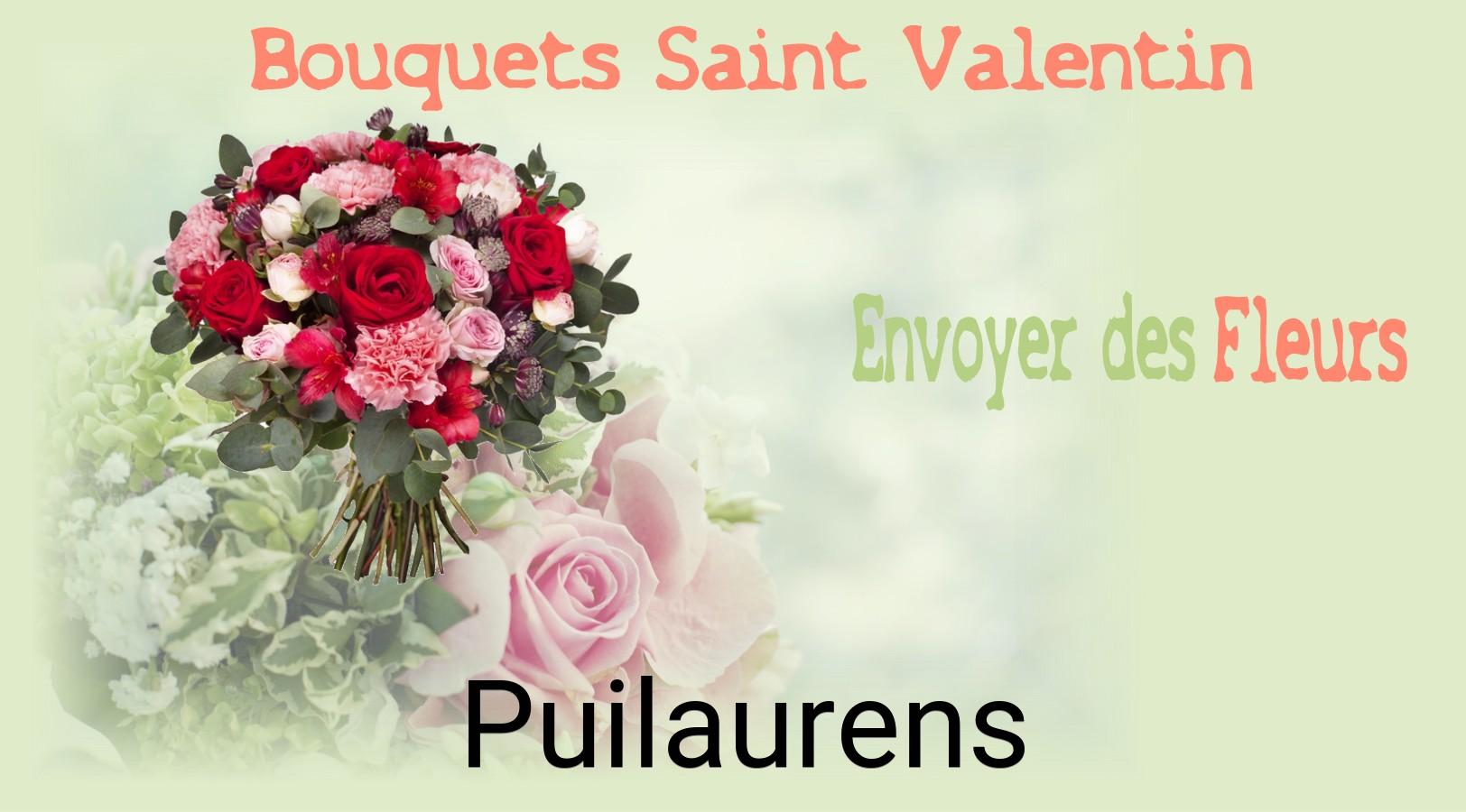 Roses de Saint-Valentin livrées à Puilaurens